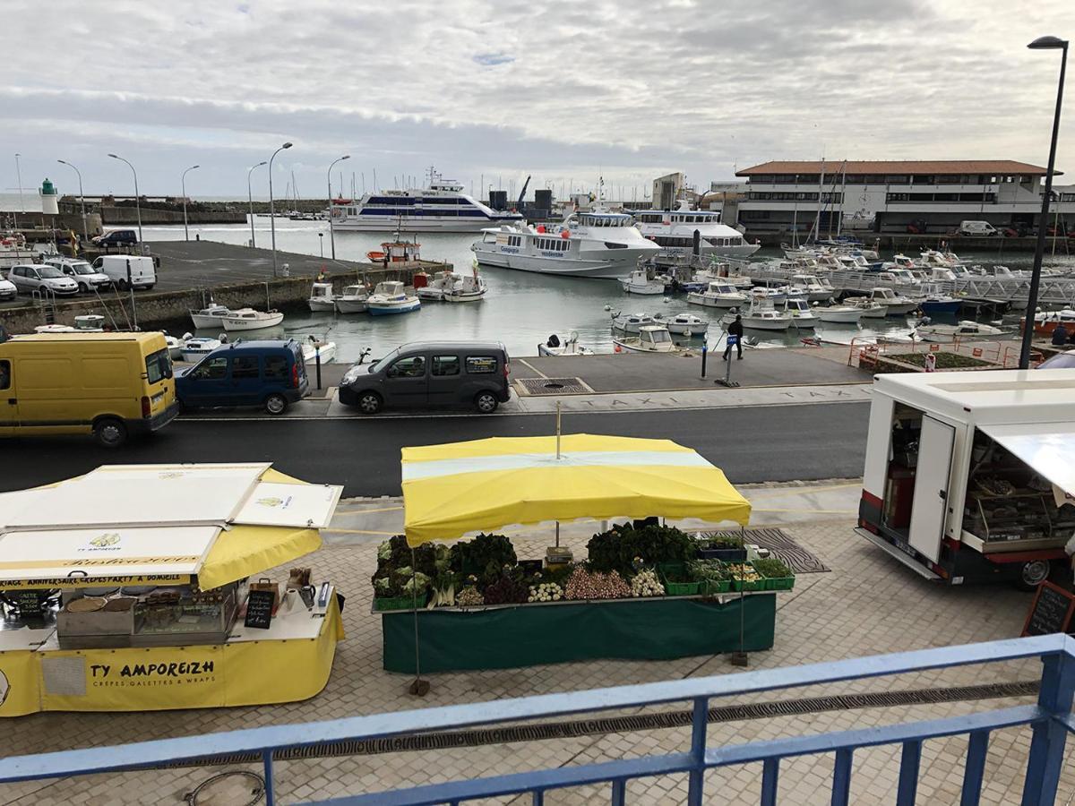 Escale Avec Vue Mer Sur Les Quais De L'勒德耶乌 外观 照片